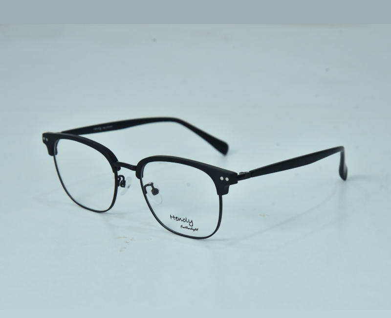 Henloy - Matt Black Keymount Retro Gents Frame