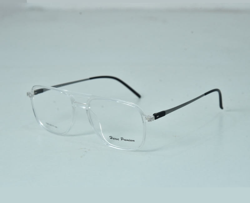 Harve Premium - Double Bar Transparent Tr Frame