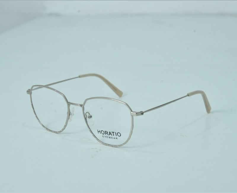 Horatio - Pink Thin Metal Round Frame