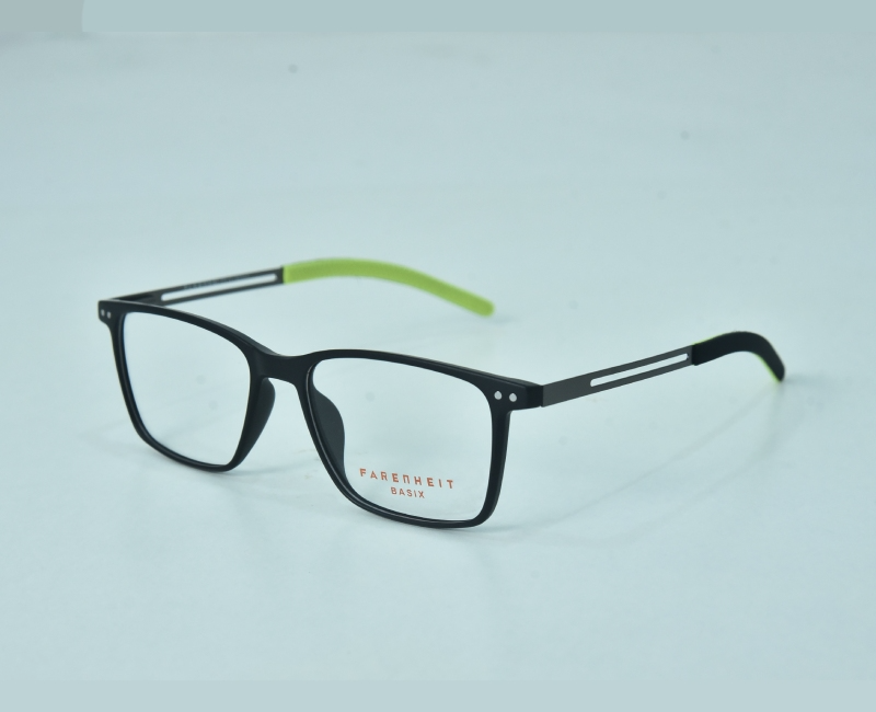 Farenheit - Mattblack Gunmatel Rectangle Frame