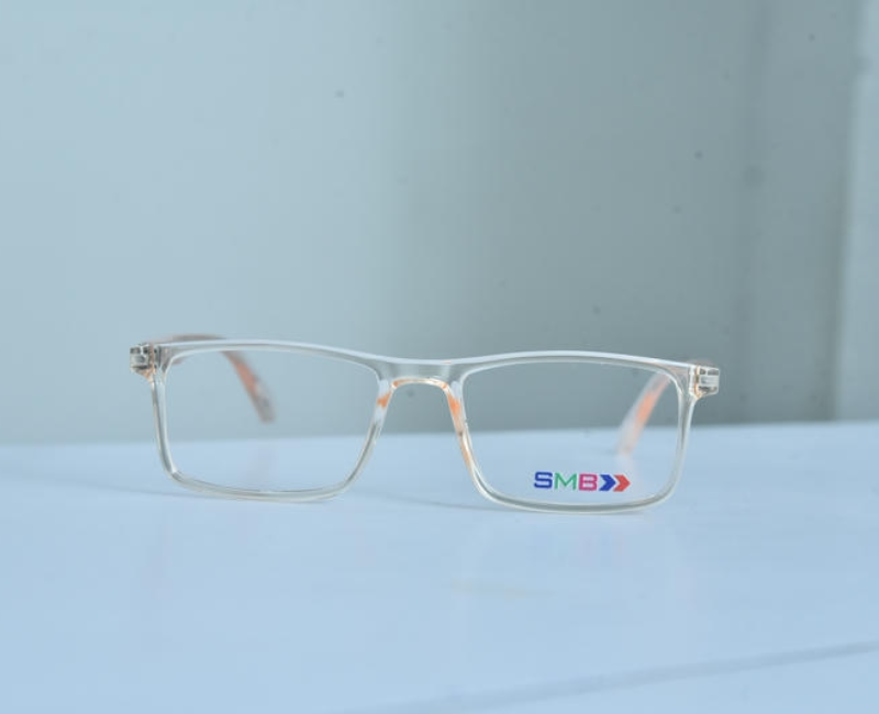 Smb - Transparent Brown Rectangle Full Rim