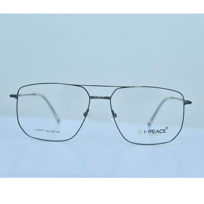 I-PEACE 100157 – Double Bar Full Rim Metal Frame